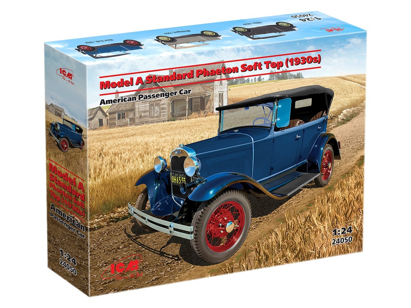 Model A Standard Phaeton Soft Top (1930s) American Passenger Car